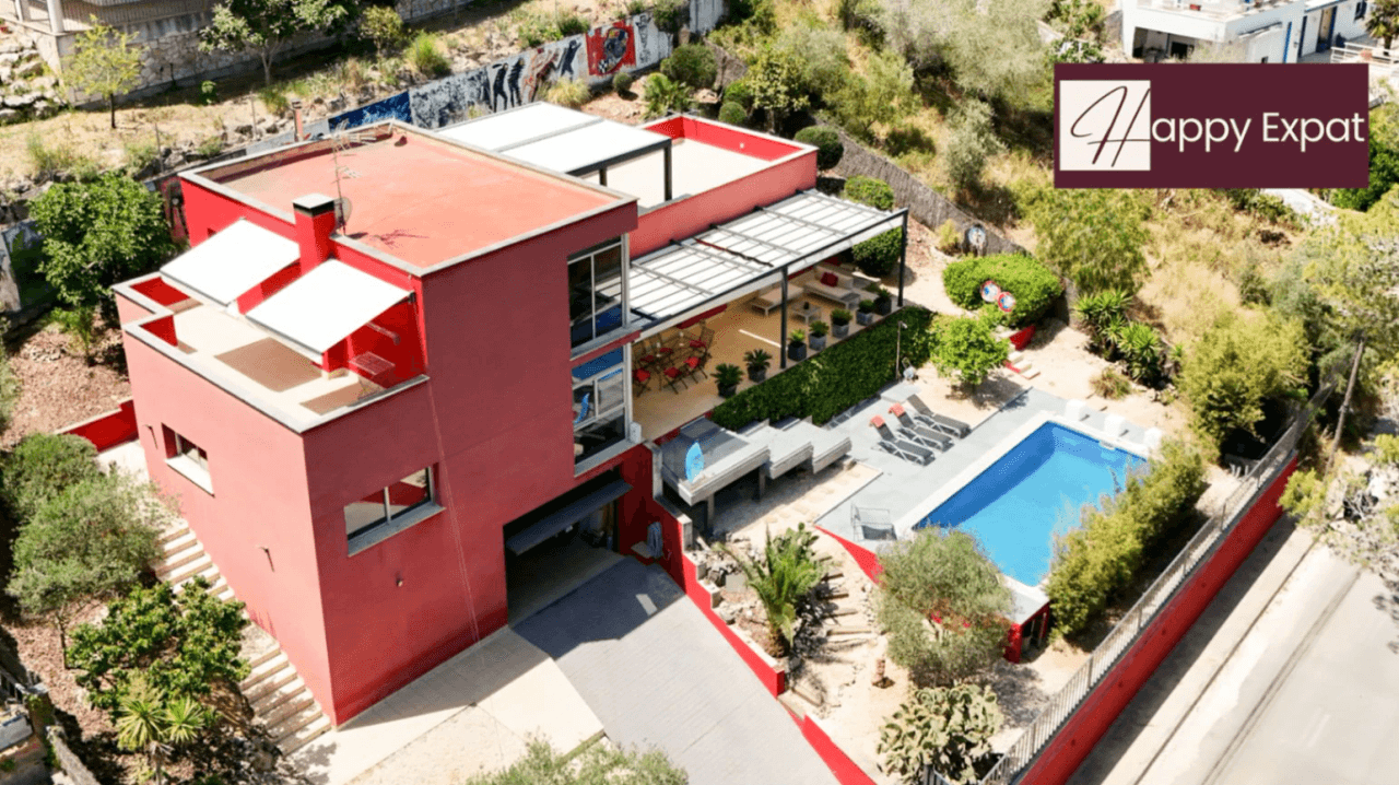 Contemporary Villa with Panoramic Nature Views in Sitges Hills, Olivella